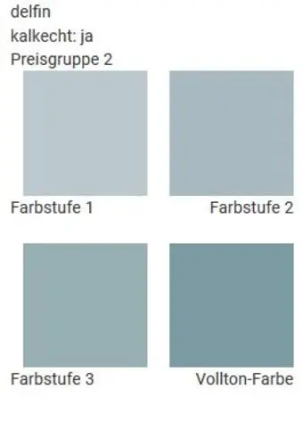 Wandfarben in  der Farbe delfin